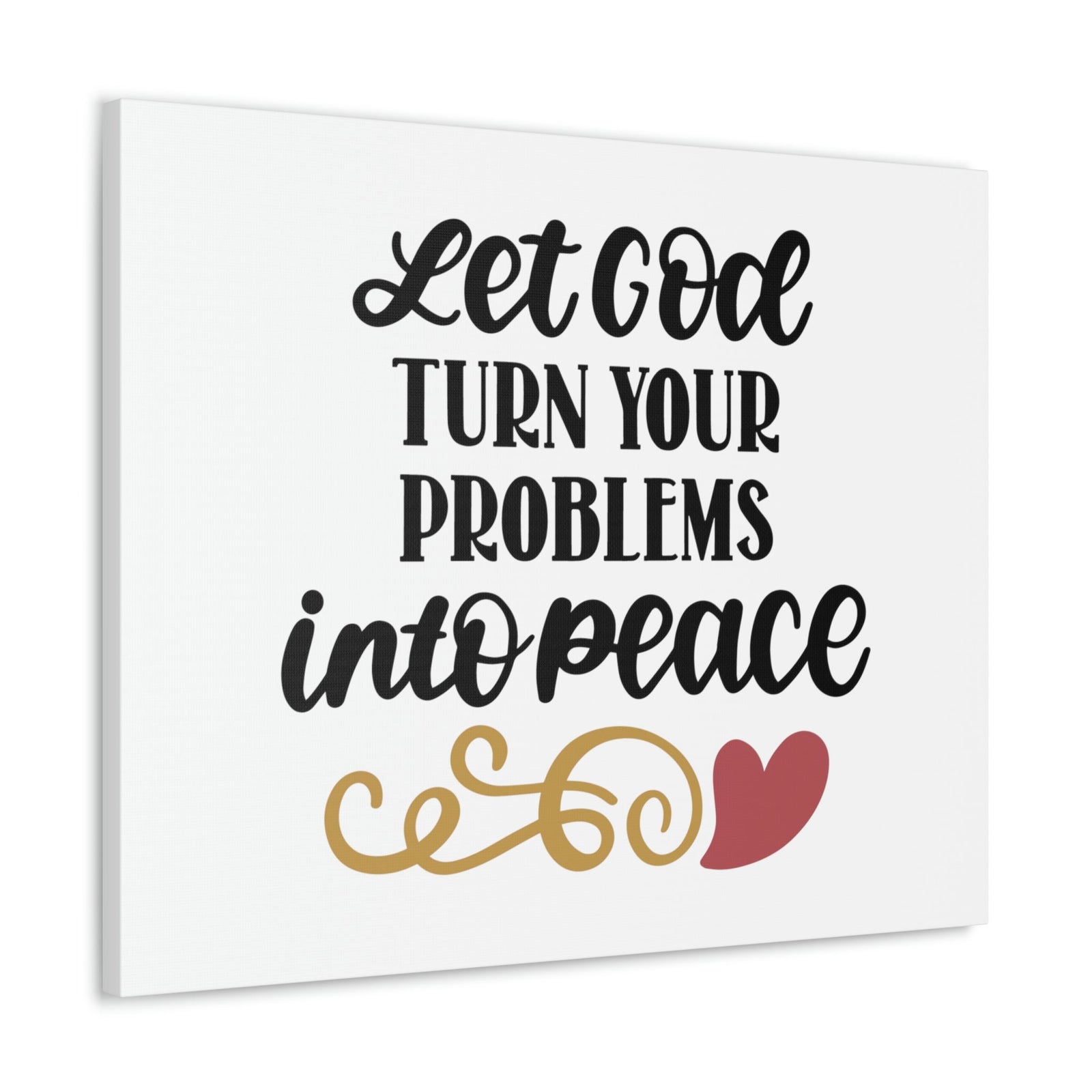 Scripture Walls Problems Into Peace Matthew 11:28 Christian Wall Art Bible Verse Print Ready to Hang Unframed-Express Your Love Gifts