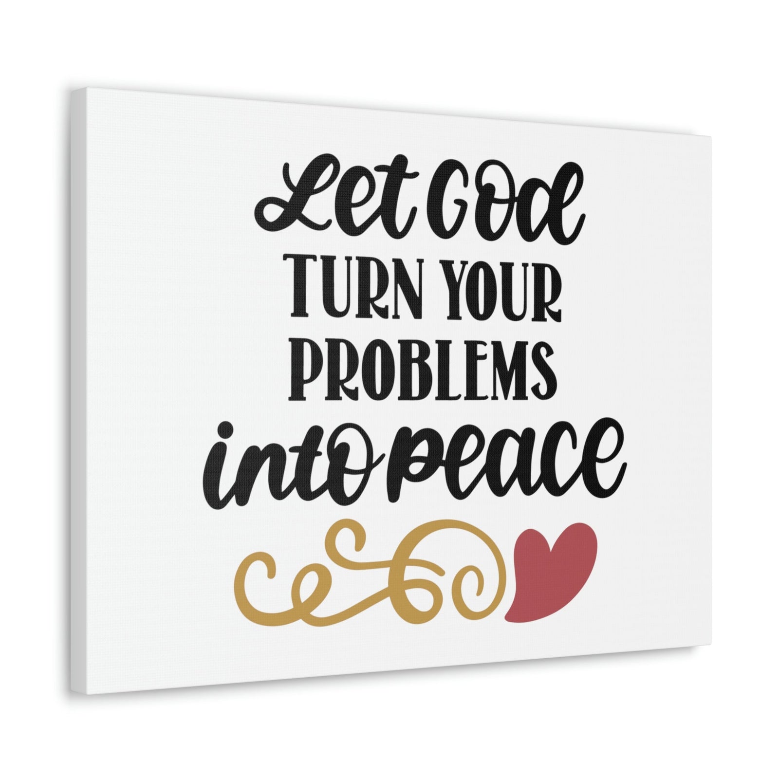 Scripture Walls Problems Into Peace Matthew 11:28 Christian Wall Art Bible Verse Print Ready to Hang Unframed-Express Your Love Gifts