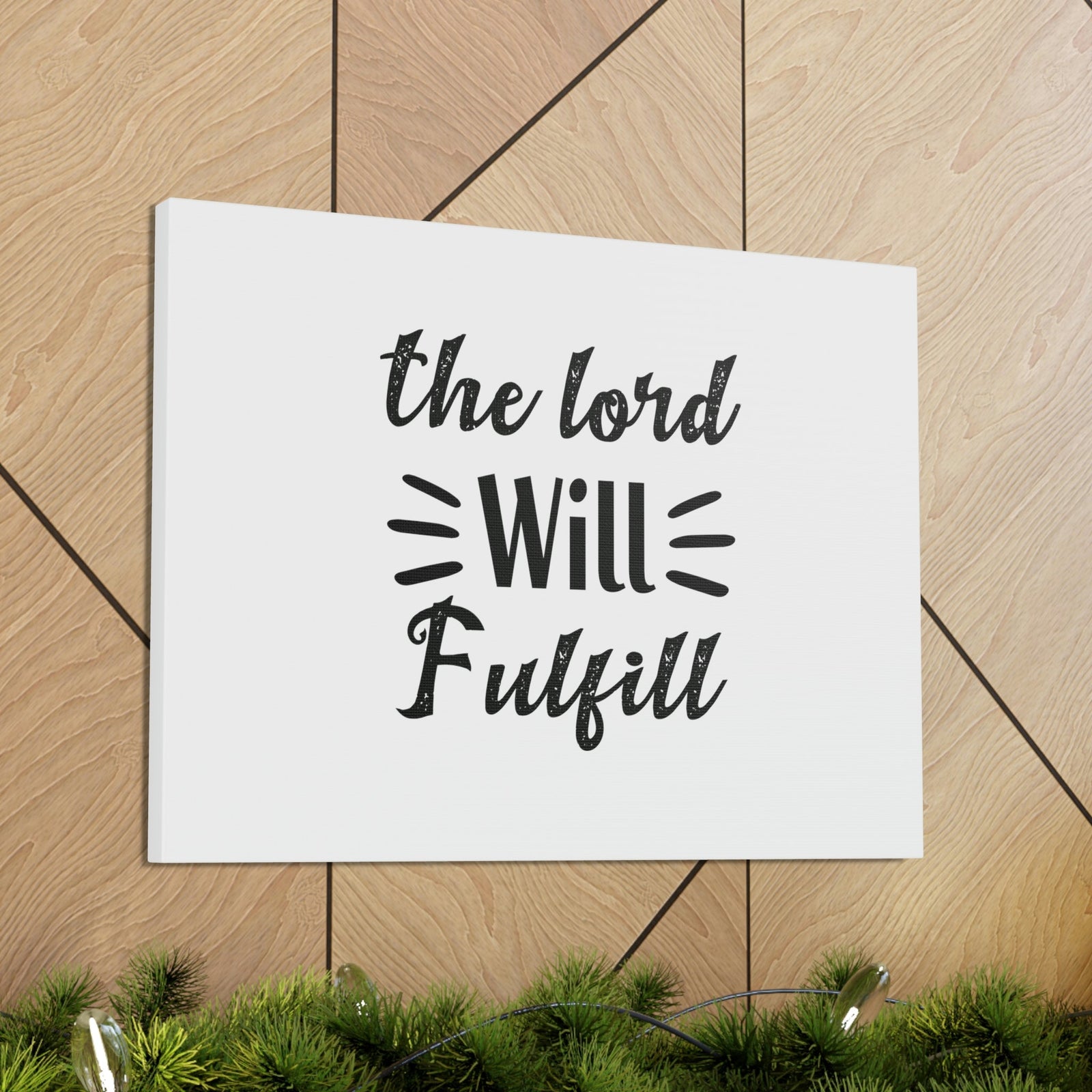 Scripture Walls Psalm 138:8 Lord Will Christian Wall Art Bible Verse Print Ready to Hang Unframed-Express Your Love Gifts