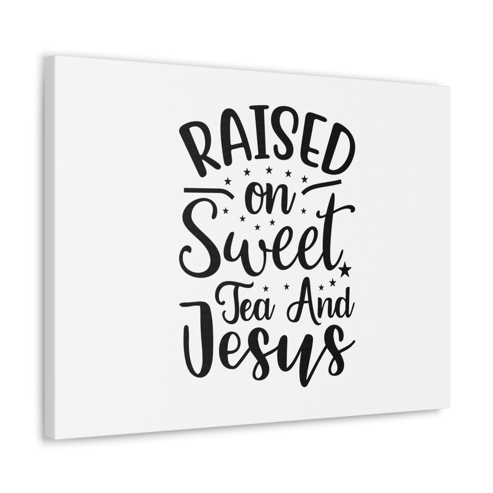Scripture Walls Raised On Sweet Tea 1 Corinthians 6:14 Christian Wall Art Bible Verse Print Ready to Hang Unframed-Express Your Love Gifts