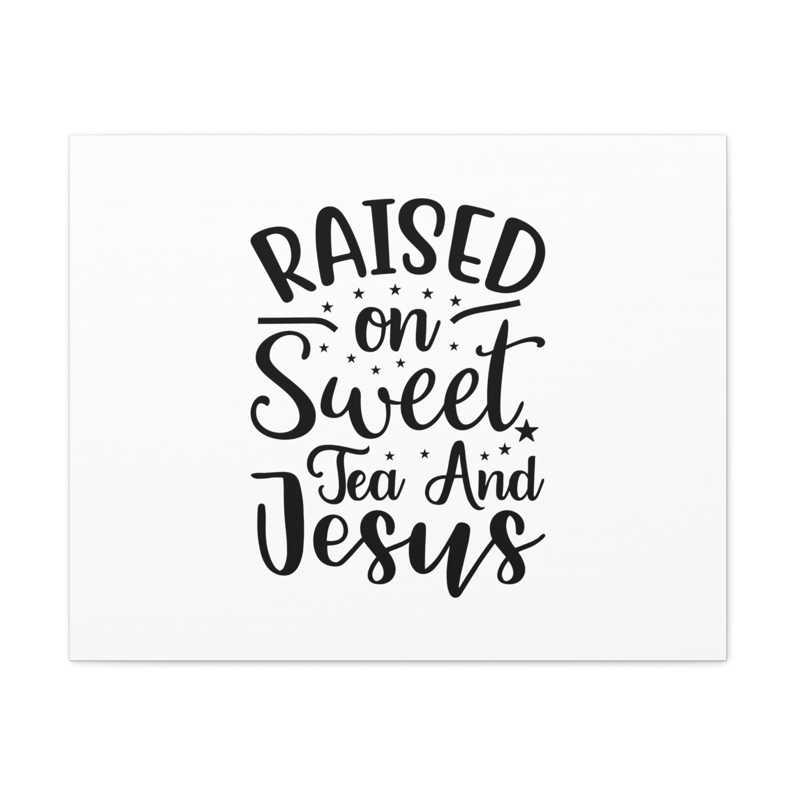 Scripture Walls Raised On Sweet Tea 1 Corinthians 6:14 Christian Wall Art Bible Verse Print Ready to Hang Unframed-Express Your Love Gifts