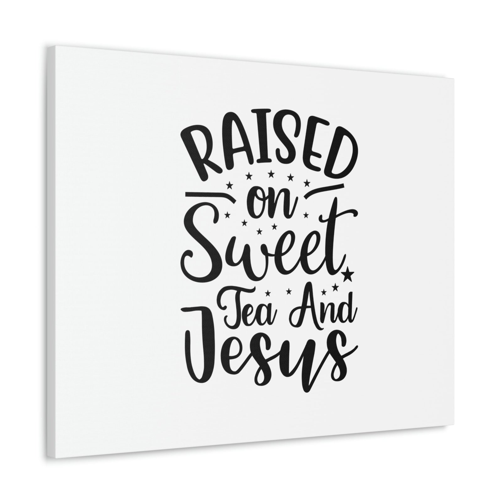 Scripture Walls Raised On Sweet Tea 1 Corinthians 6:14 Christian Wall Art Bible Verse Print Ready to Hang Unframed-Express Your Love Gifts