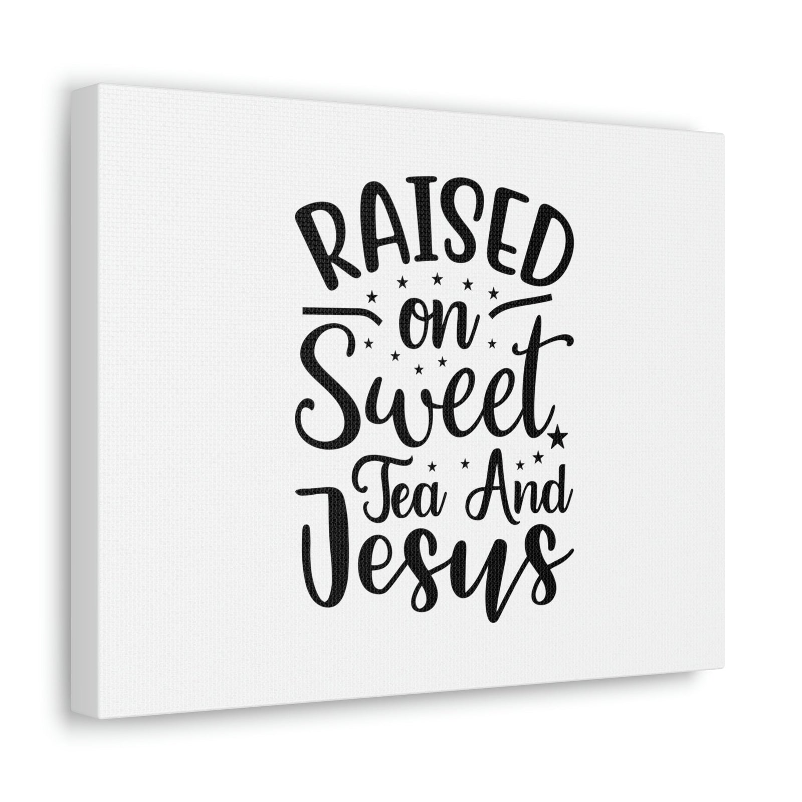 Scripture Walls Raised On Sweet Tea 1 Corinthians 6:14 Christian Wall Art Bible Verse Print Ready to Hang Unframed-Express Your Love Gifts