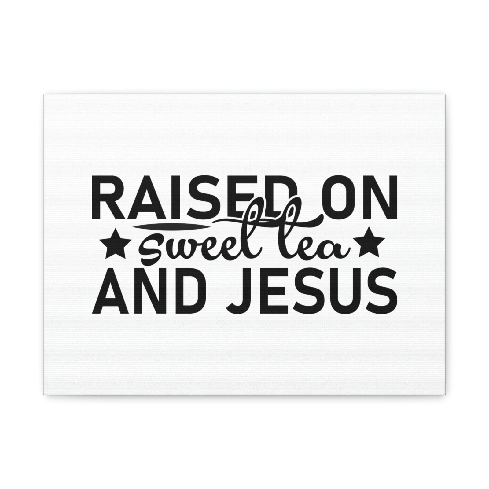 Scripture Walls Raised On Sweet Tea And Jesus Jeremiah 29:11 Christian Wall Art Bible Verse Print Ready to Hang Unframed-Express Your Love Gifts