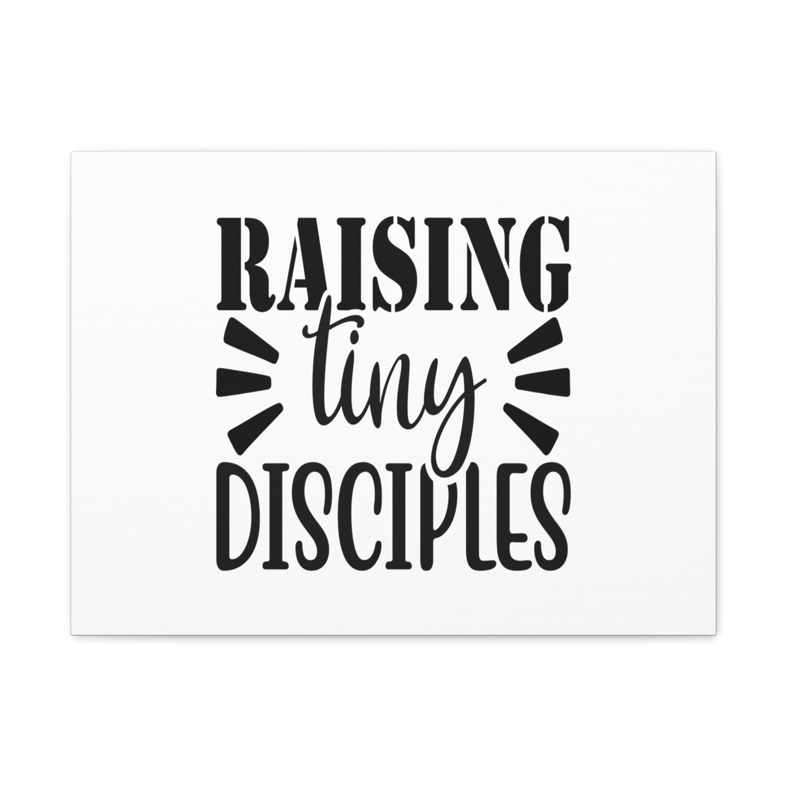 Scripture Walls Raising Tiny Disciples 2 Timothy 2:2 Christian Wall Art Bible Verse Print Ready to Hang Unframed-Express Your Love Gifts