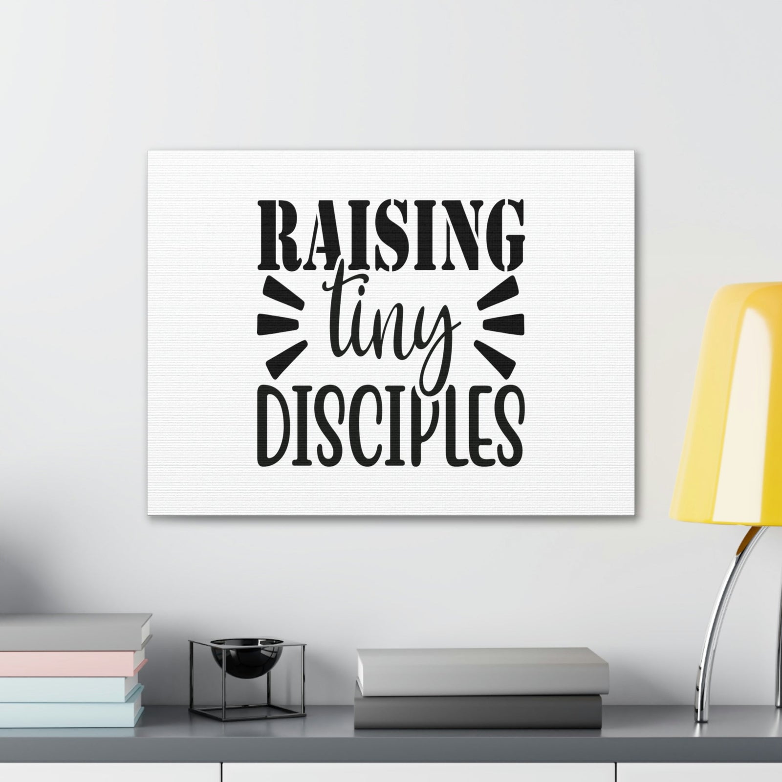 Scripture Walls Raising Tiny Disciples 2 Timothy 2:2 Christian Wall Art Bible Verse Print Ready to Hang Unframed-Express Your Love Gifts