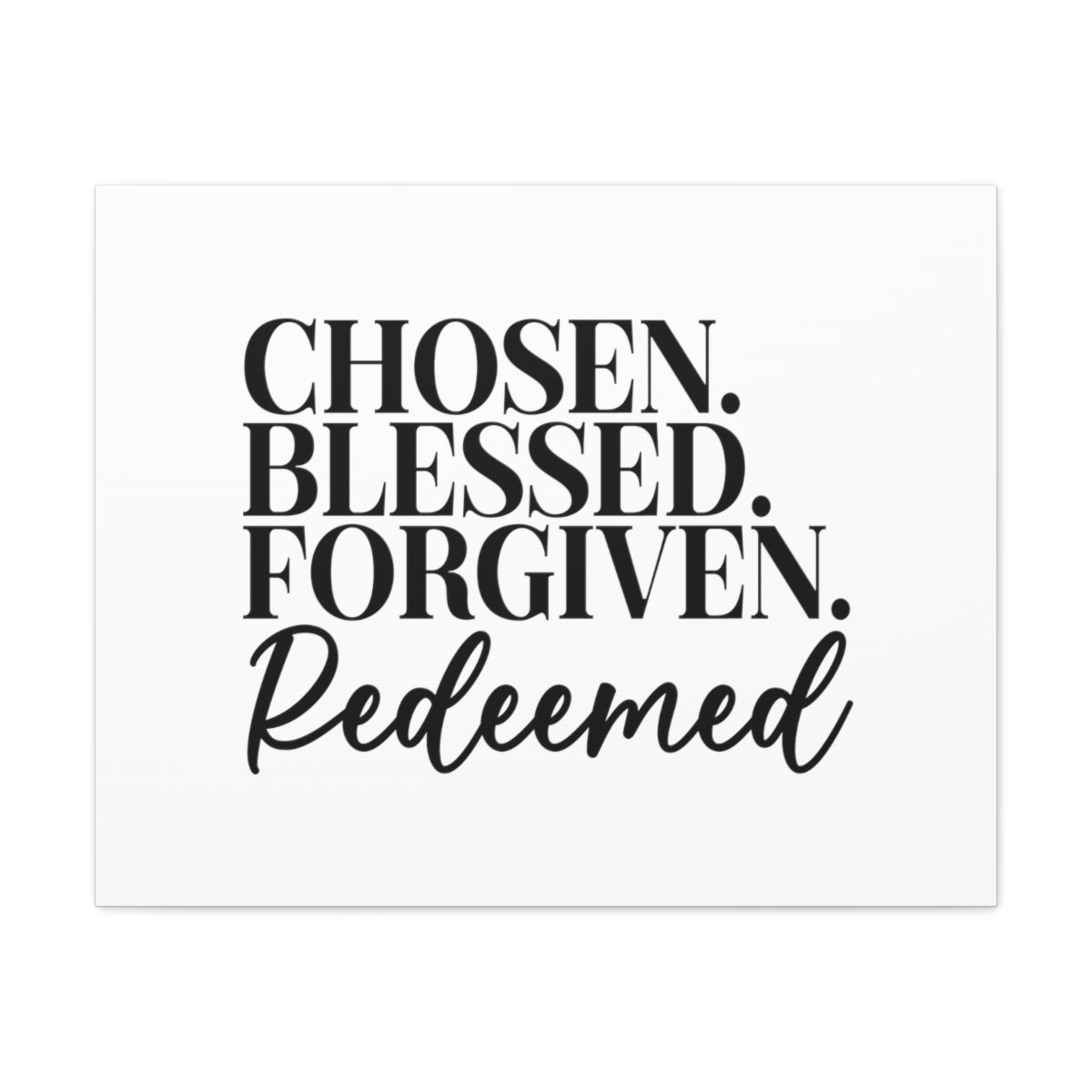 Scripture Walls Redeemed John 15:16 Christian Wall Art Bible Verse Print Ready to Hang Unframed-Express Your Love Gifts