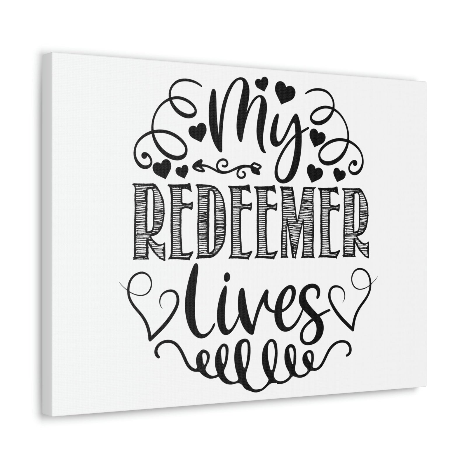 Scripture Walls Redeemer Lives Proverbs 19:25 Christian Wall Art Print Ready to Hang Unframed-Express Your Love Gifts