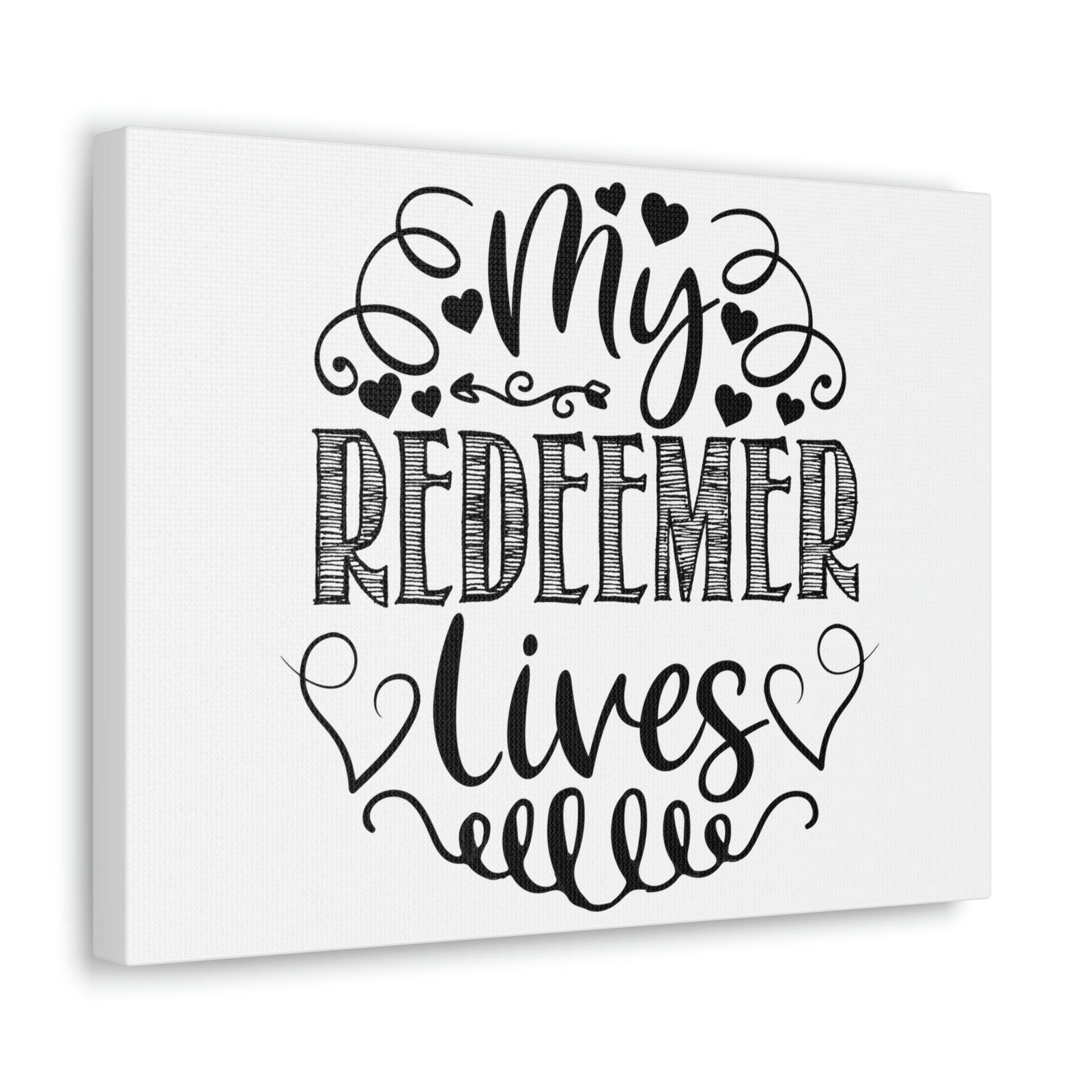 Scripture Walls Redeemer Lives Proverbs 19:25 Christian Wall Art Print Ready to Hang Unframed-Express Your Love Gifts