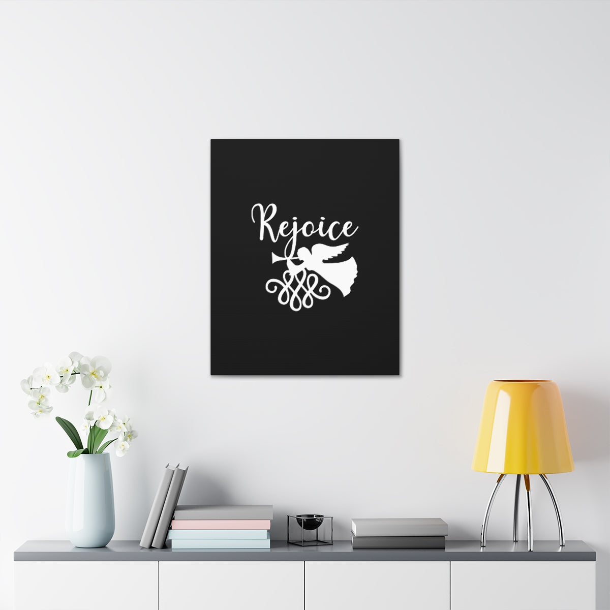 Scripture Walls Rejoice Deuteronomy 12:7 Christian Wall Art Bible Verse Print Ready to Hang Unframed-Express Your Love Gifts