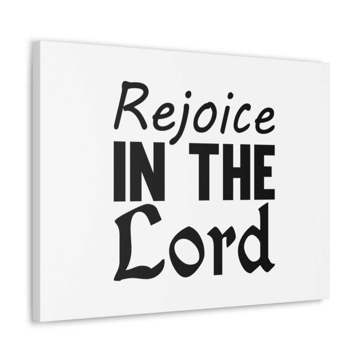 Scripture Walls Rejoice In The Lord Philippians 4:4 Christian Wall Art Bible Verse Print Ready to Hang Unframed-Express Your Love Gifts
