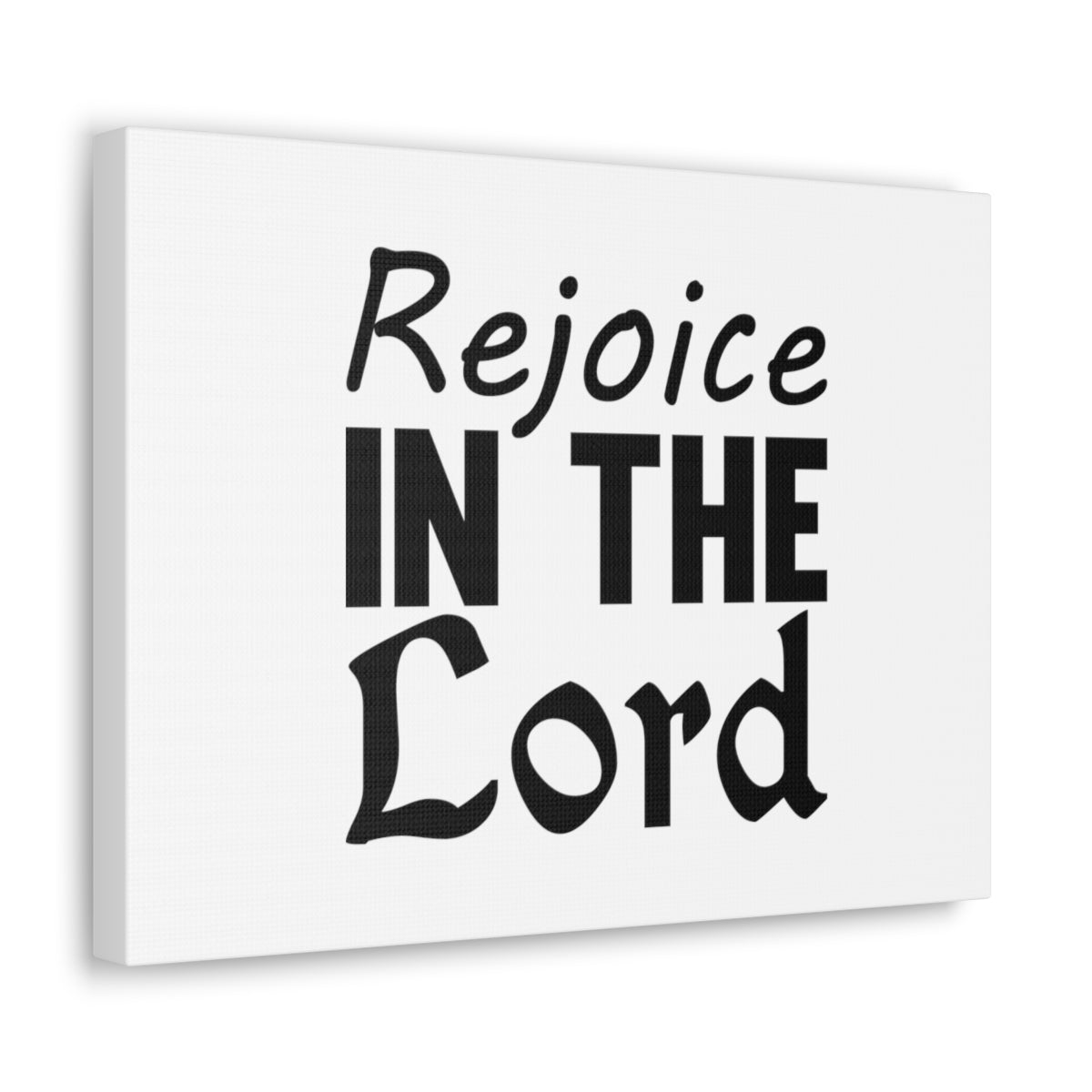 Scripture Walls Rejoice In The Lord Philippians 4:4 Christian Wall Art Bible Verse Print Ready to Hang Unframed-Express Your Love Gifts