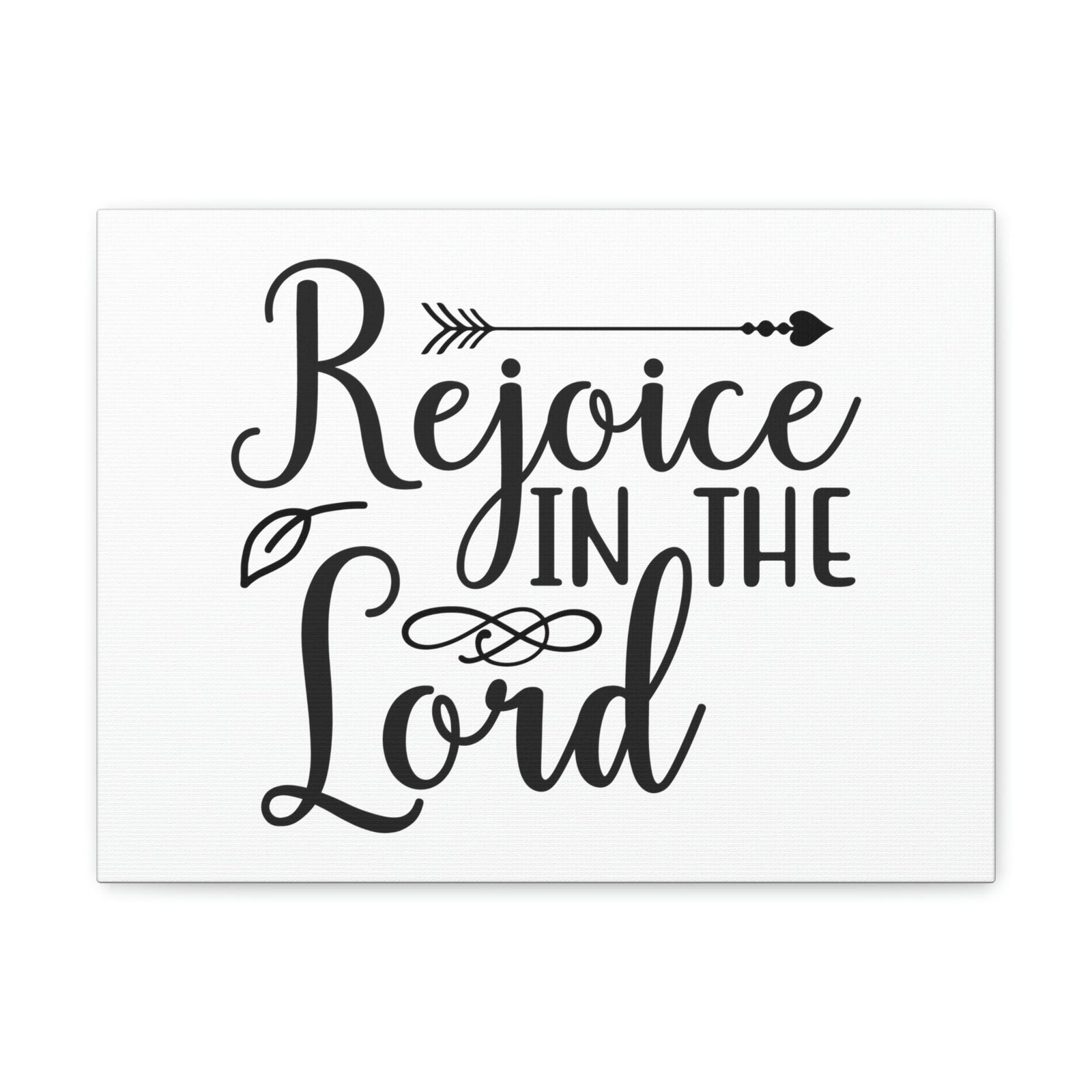 Scripture Walls Rejoice In The World Romans 12:12 Christian Wall Art Print Ready to Hang Unframed-Express Your Love Gifts