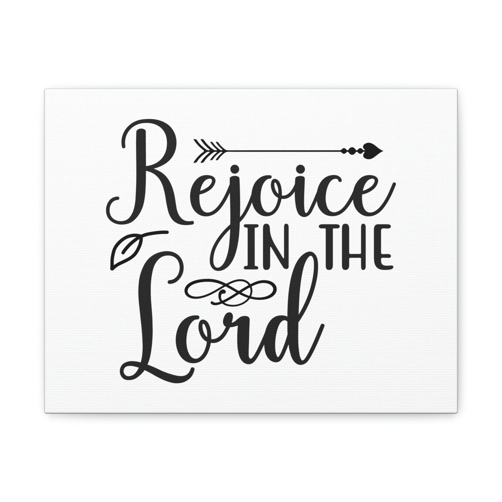 Scripture Walls Rejoice In The World Romans 12:12 Christian Wall Art Print Ready to Hang Unframed-Express Your Love Gifts