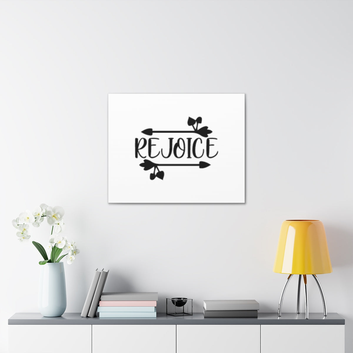 Scripture Walls Rejoice Romans 5:1-2 Christian Wall Art Bible Verse Print Ready to Hang Unframed-Express Your Love Gifts