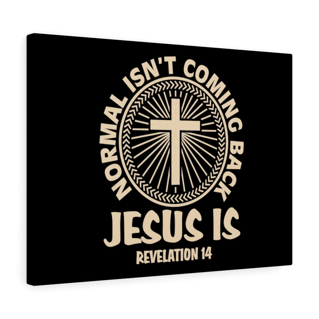 Scripture Walls Revelation 14 Jesus Is Coming Back Bible Verse Canvas Christian Wall Art Ready to Hang Unframed-Express Your Love Gifts