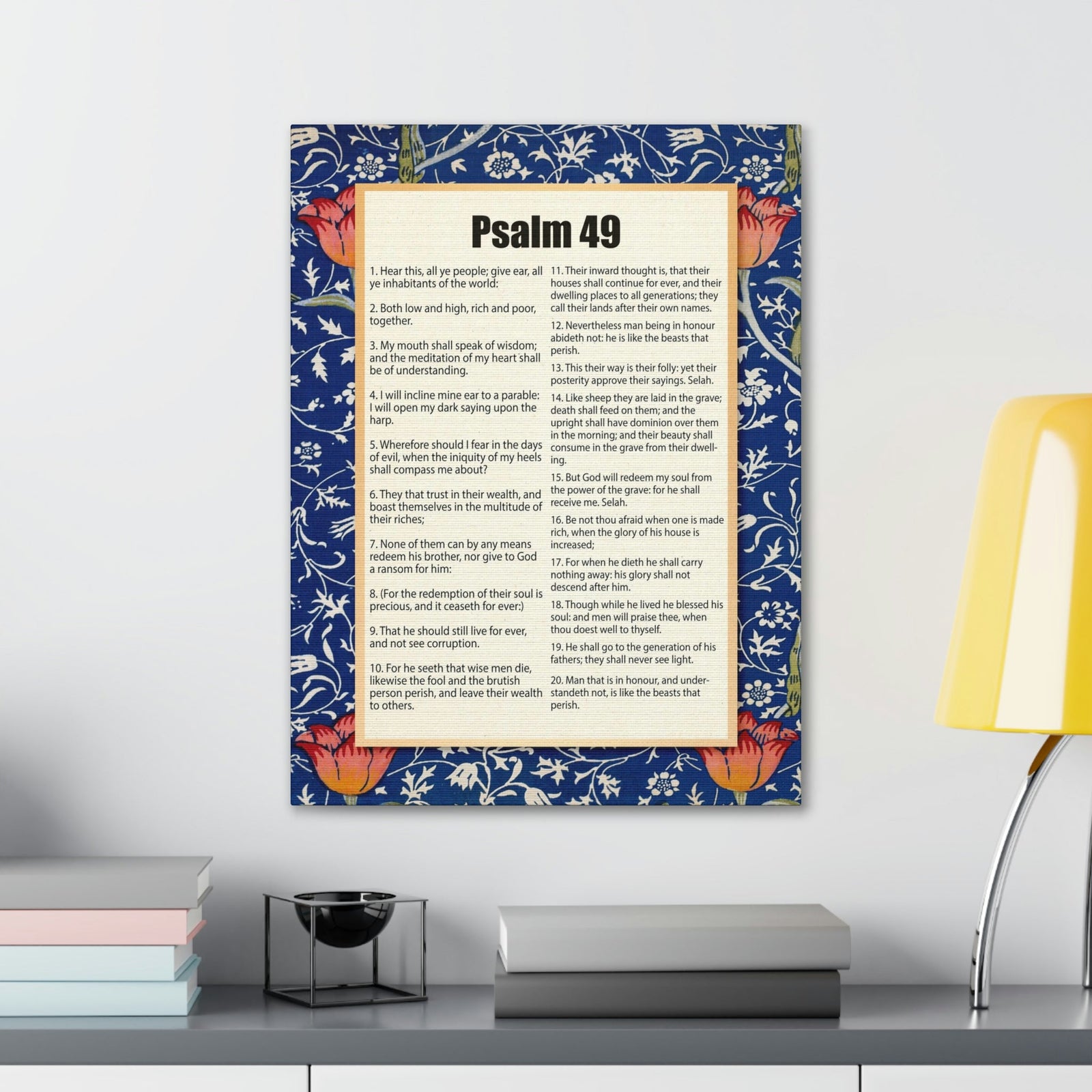 Scripture Walls Riches Will Not Last Psalm 49:17 Christian Wall Art Bible Verse Print Ready to Hang Unframed-Express Your Love Gifts