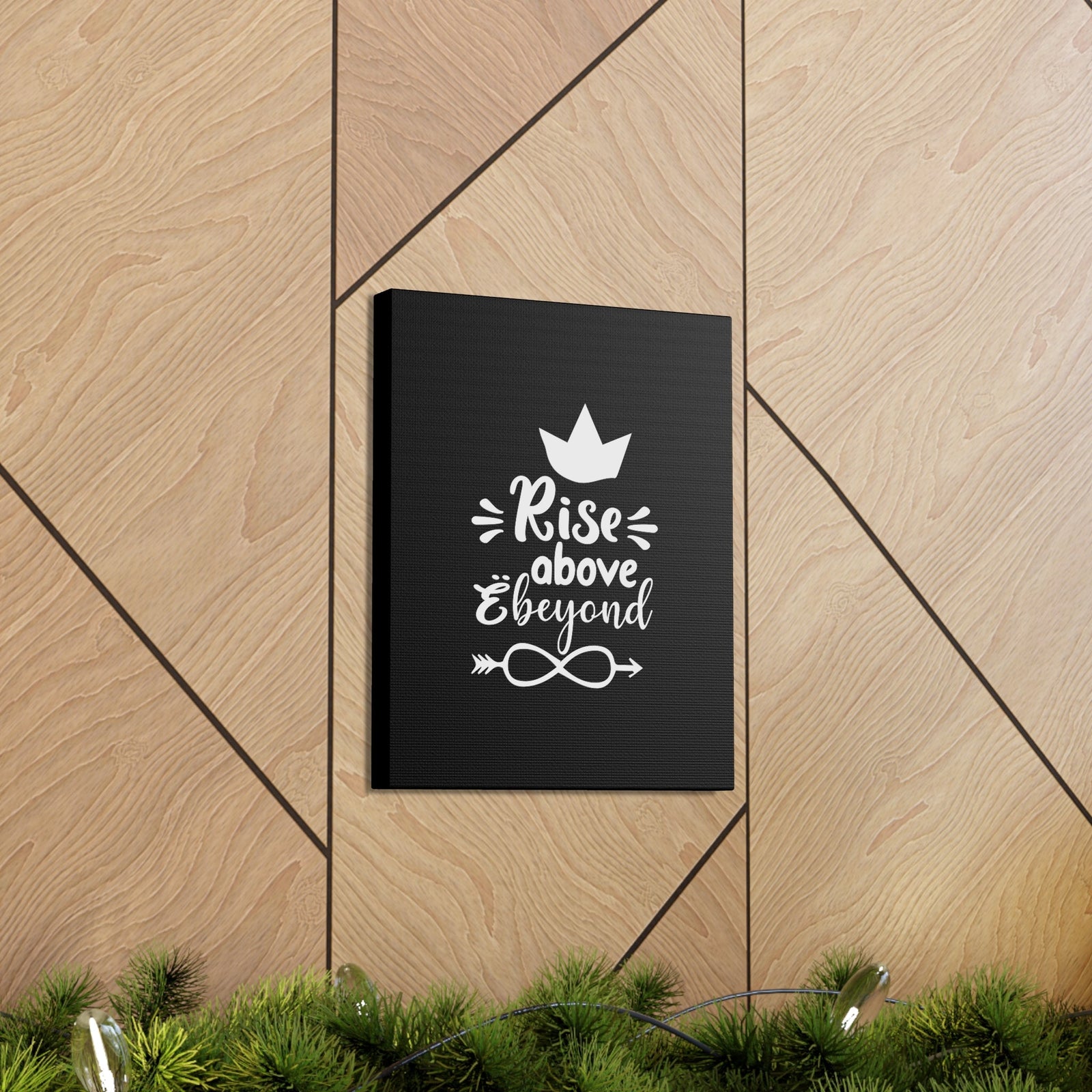 Scripture Walls Rise Above & Beyond Colossians 3:1 Christian Wall Art Bible Verse Print Ready to Hang Unframed-Express Your Love Gifts