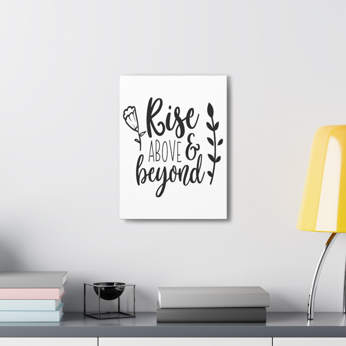 Scripture Walls Rise Above And Ephesians 2:10 Christian Wall Art Print Ready to Hang Unframed-Express Your Love Gifts