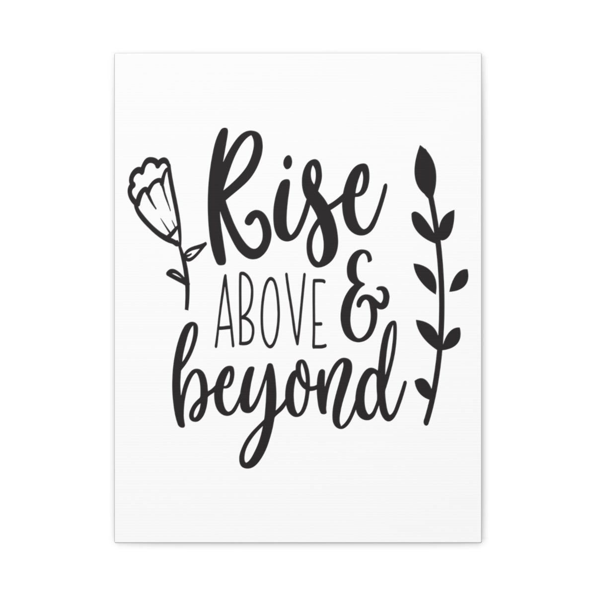 Scripture Walls Rise Above And Ephesians 2:10 Christian Wall Art Print Ready to Hang Unframed-Express Your Love Gifts