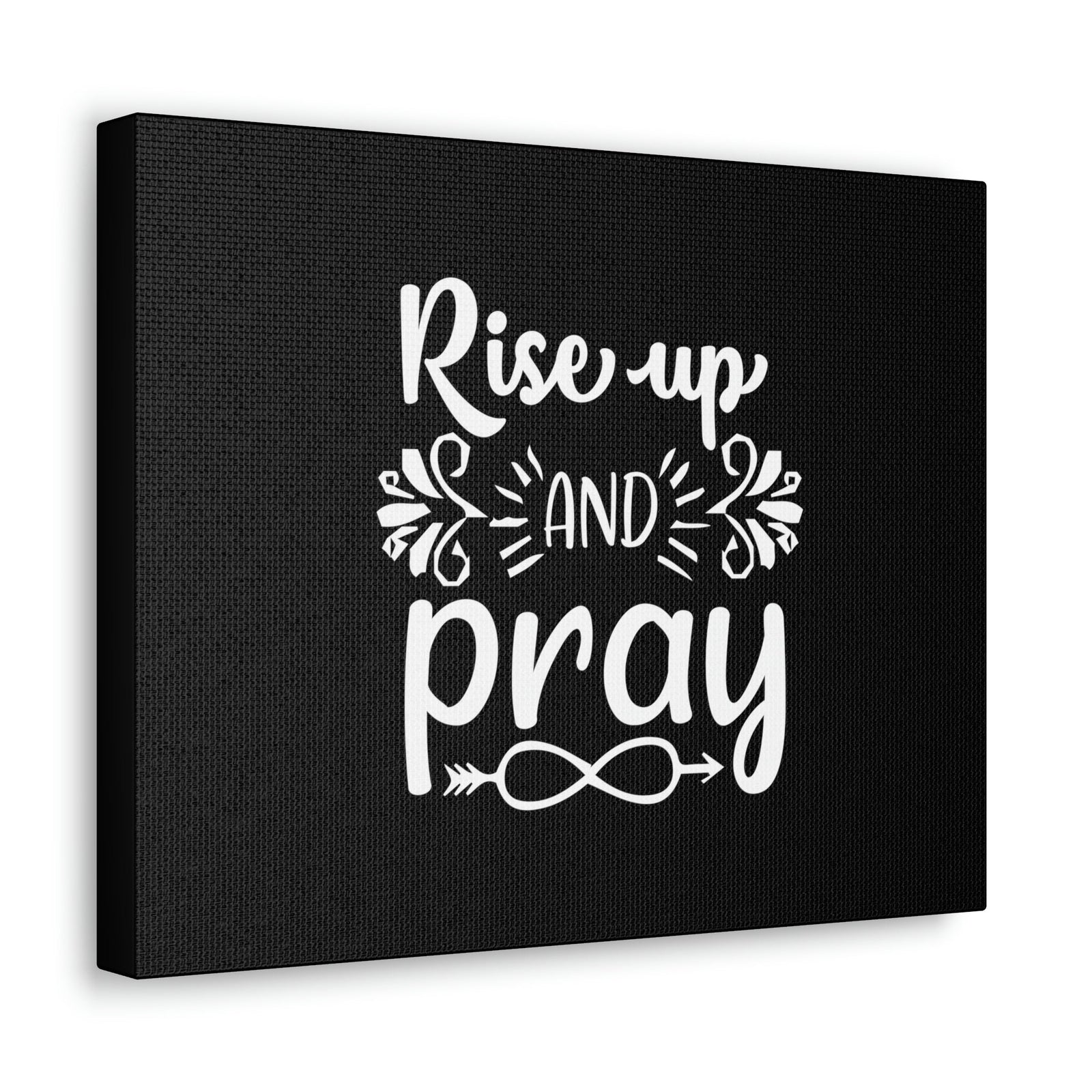 Scripture Walls Rise Up And Pray Mark 1:35 Infinity Christian Wall Art Bible Verse Print Ready to Hang Unframed-Express Your Love Gifts
