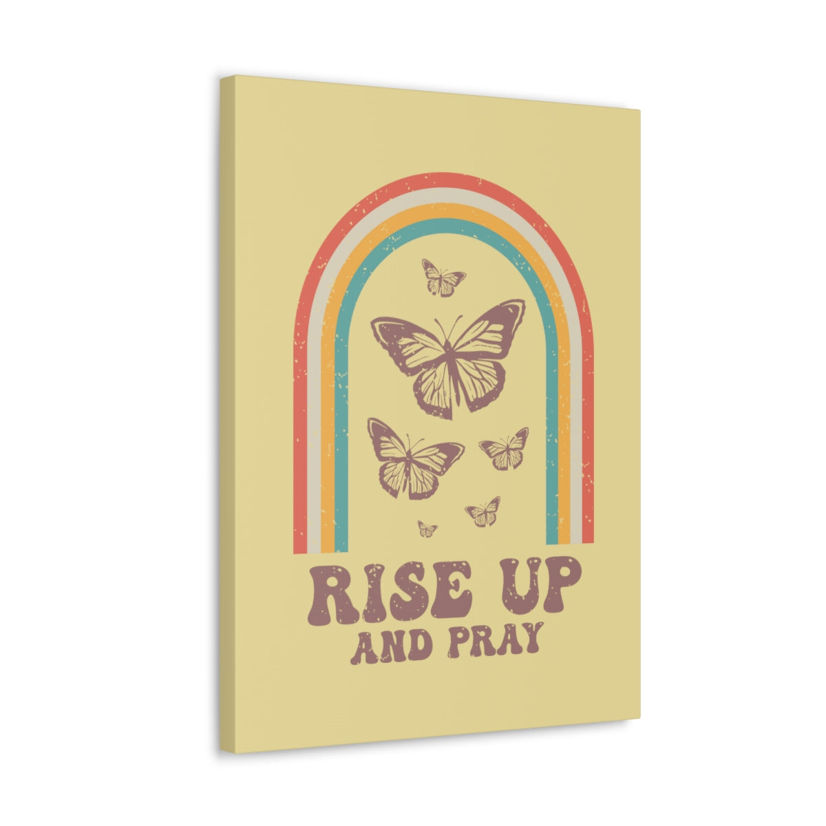 Scripture Walls Rise Up Butterfly Micah 7:8 Christian Wall Art Bible Verse Print Ready to Hang Unframed-Express Your Love Gifts