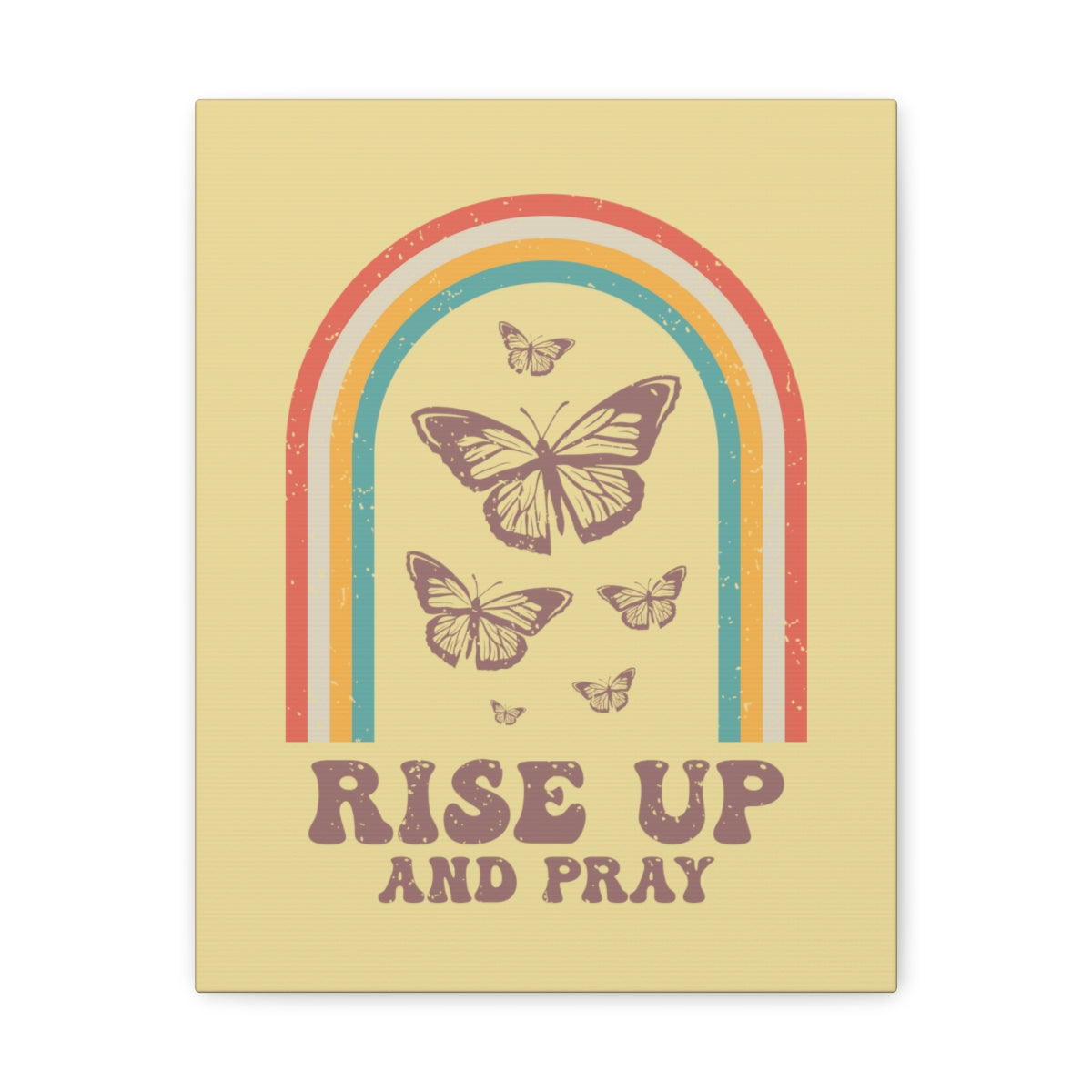 Scripture Walls Rise Up Butterfly Micah 7:8 Christian Wall Art Bible Verse Print Ready to Hang Unframed-Express Your Love Gifts