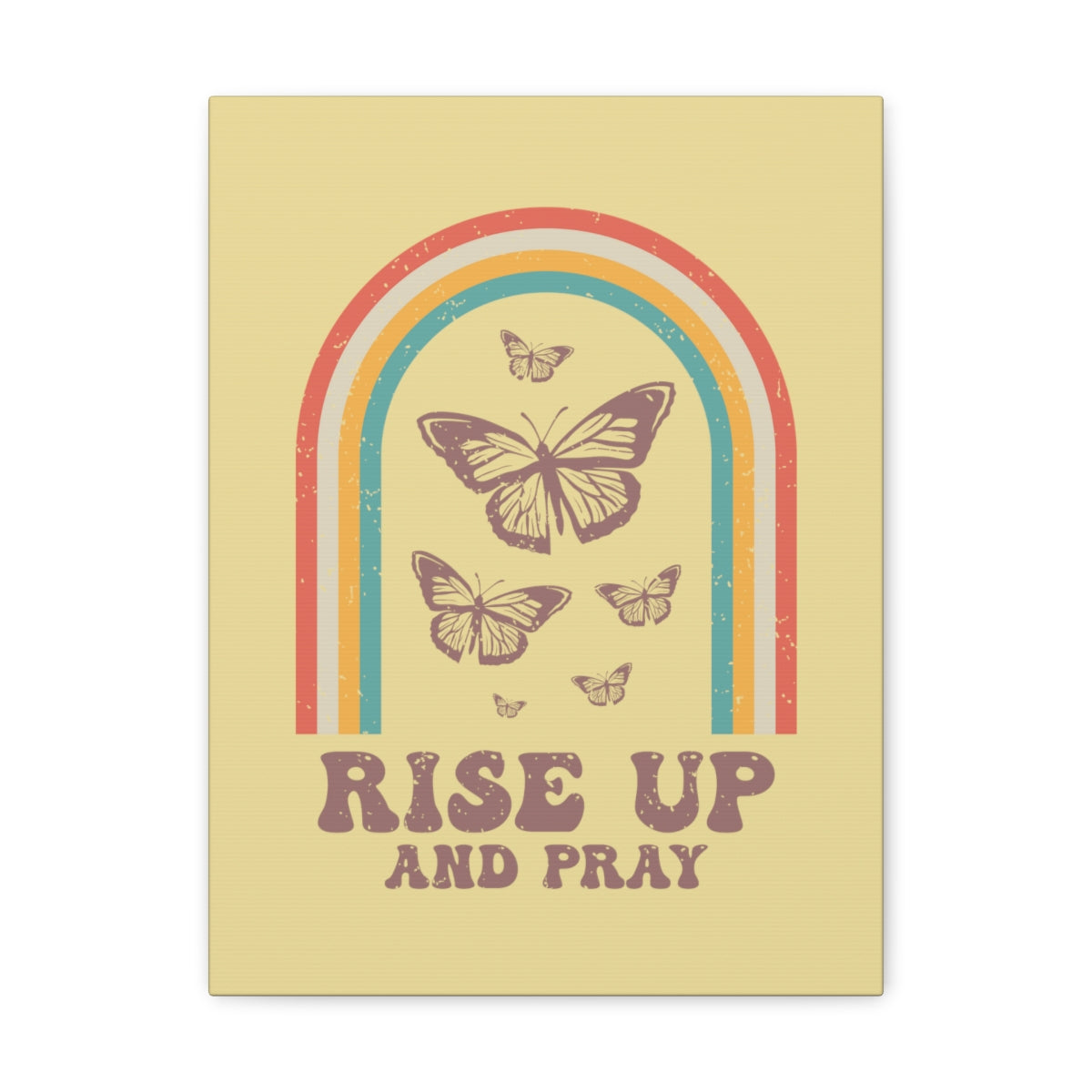 Scripture Walls Rise Up Butterfly Micah 7:8 Christian Wall Art Bible Verse Print Ready to Hang Unframed-Express Your Love Gifts