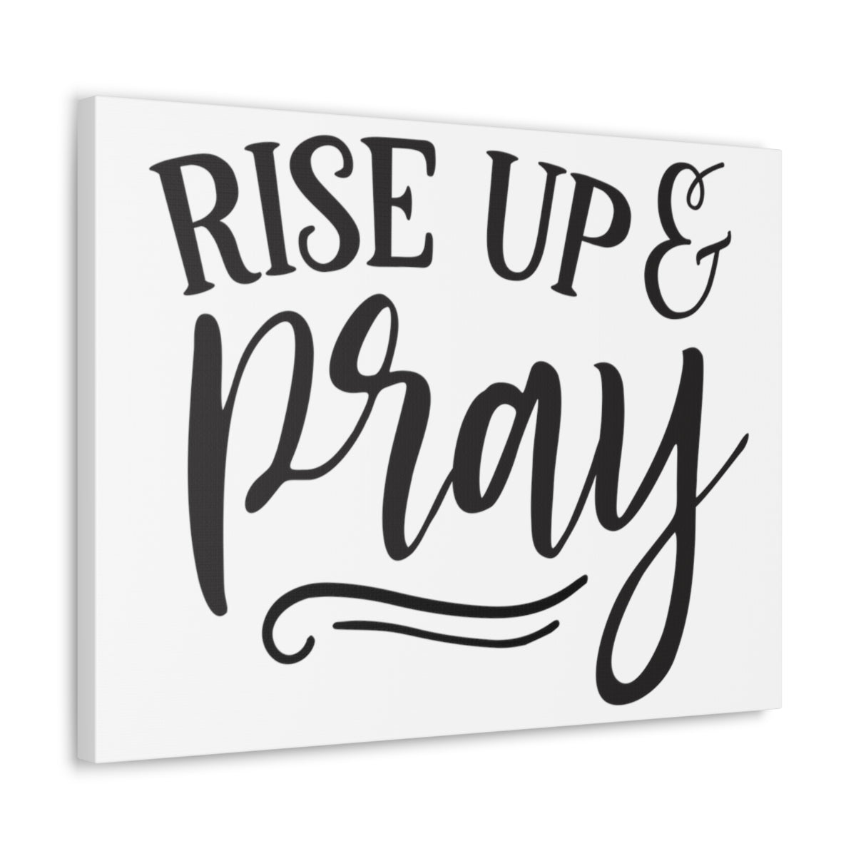 Scripture Walls Rise Up Pray Line Isaiah 33:2 Christian Wall Art Print Ready to Hang Unframed-Express Your Love Gifts