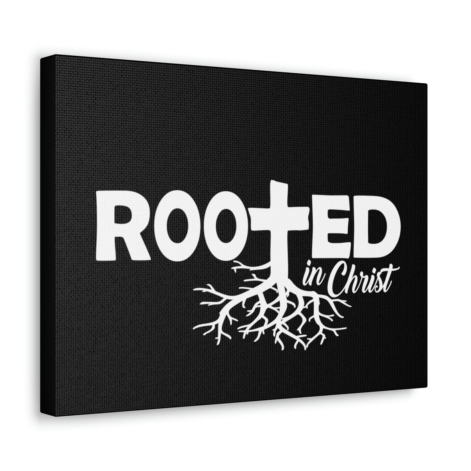 Scripture Walls Rooted In Christ Colossians 2:7 Christian Wall Art Print Ready to Hang Unframed-Express Your Love Gifts