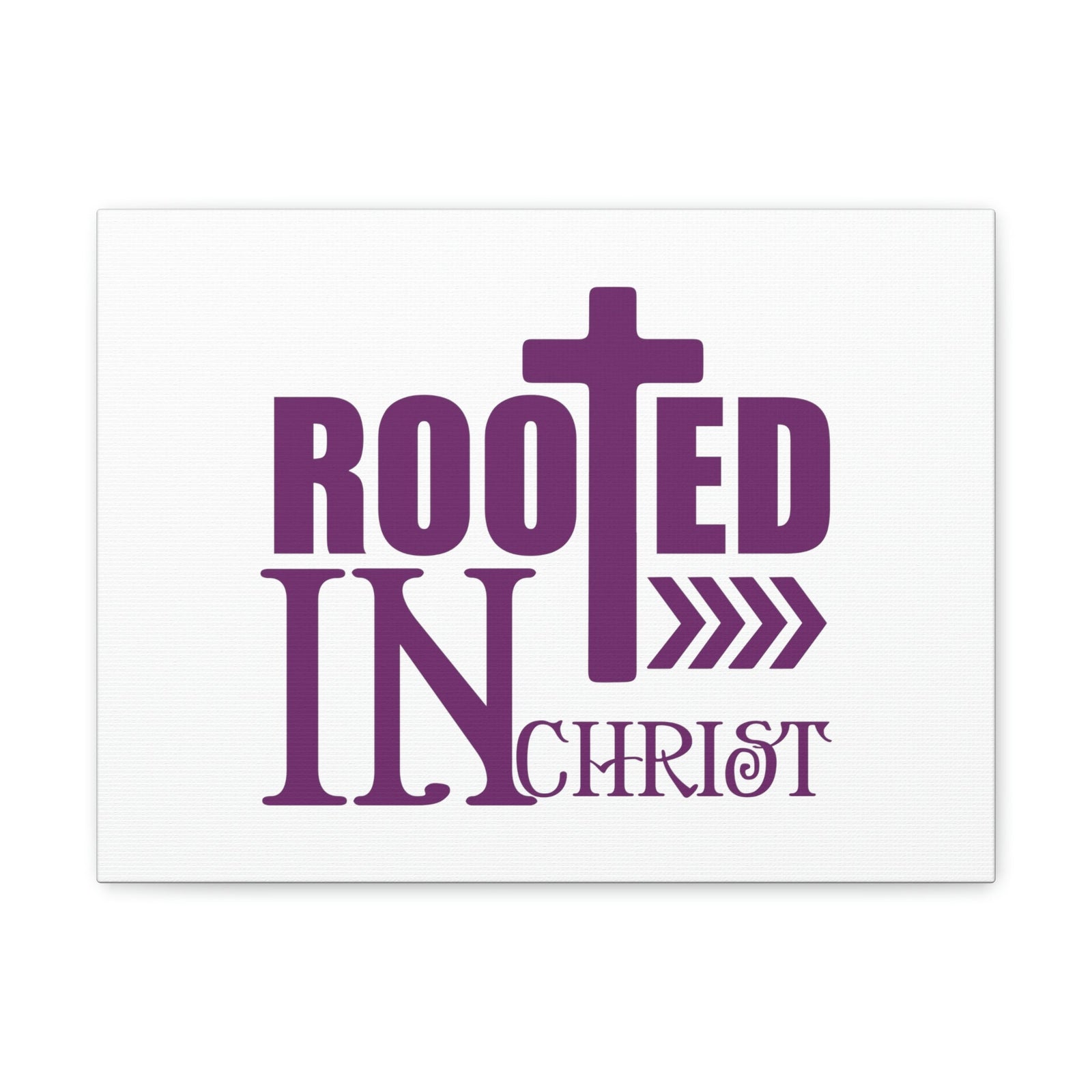 Scripture Walls Rooted In Christ Ephesians 3:17 Christian Wall Art Bible Verse Print Ready to Hang Unframed-Express Your Love Gifts