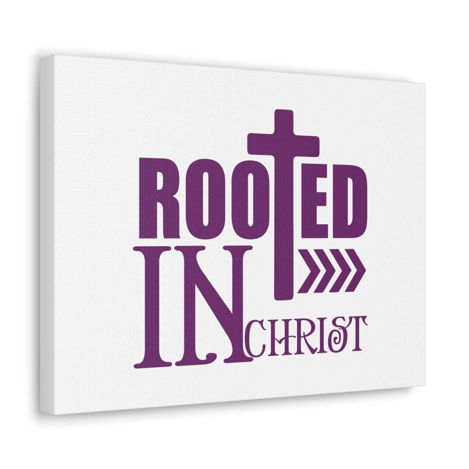 Scripture Walls Rooted In Christ Ephesians 3:17 Christian Wall Art Bible Verse Print Ready to Hang Unframed-Express Your Love Gifts