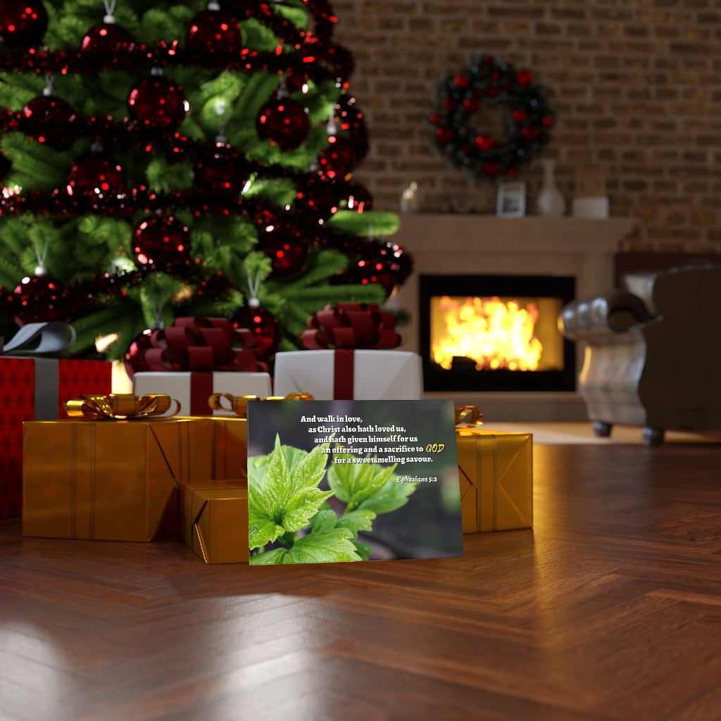 Scripture Walls Sacrifice To God Ephesians 5:2 Bible Verse Canvas Christian Wall Art Ready to Hang Unframed-Express Your Love Gifts