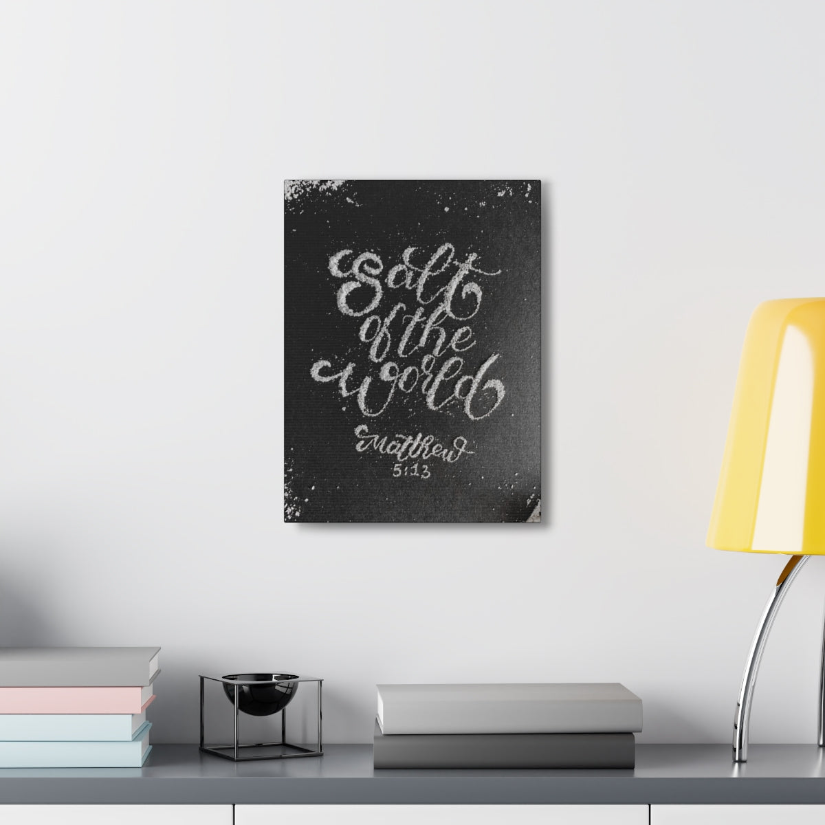 Scripture Walls Salt Of The World Matthew 5:13 Bible Verse Canvas Christian Wall Art Bible Verse Print Ready To Hang Unframed-Express Your Love Gifts