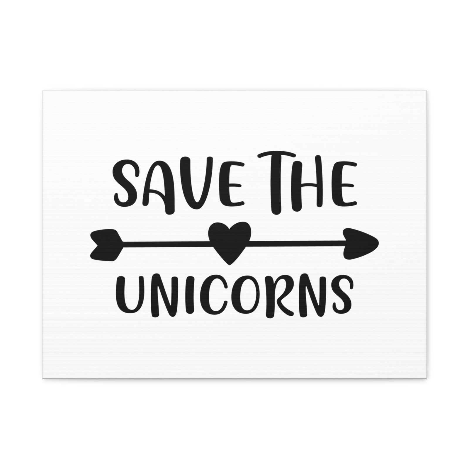 Scripture Walls Save The Unicorns Genesis 1:21 Christian Wall Art Print Ready to Hang Unframed-Express Your Love Gifts