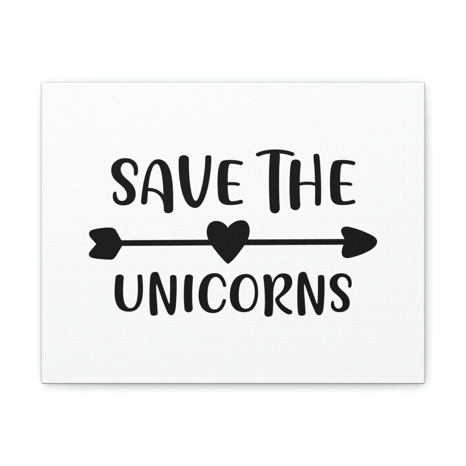 Scripture Walls Save The Unicorns Genesis 1:21 Christian Wall Art Print Ready to Hang Unframed-Express Your Love Gifts