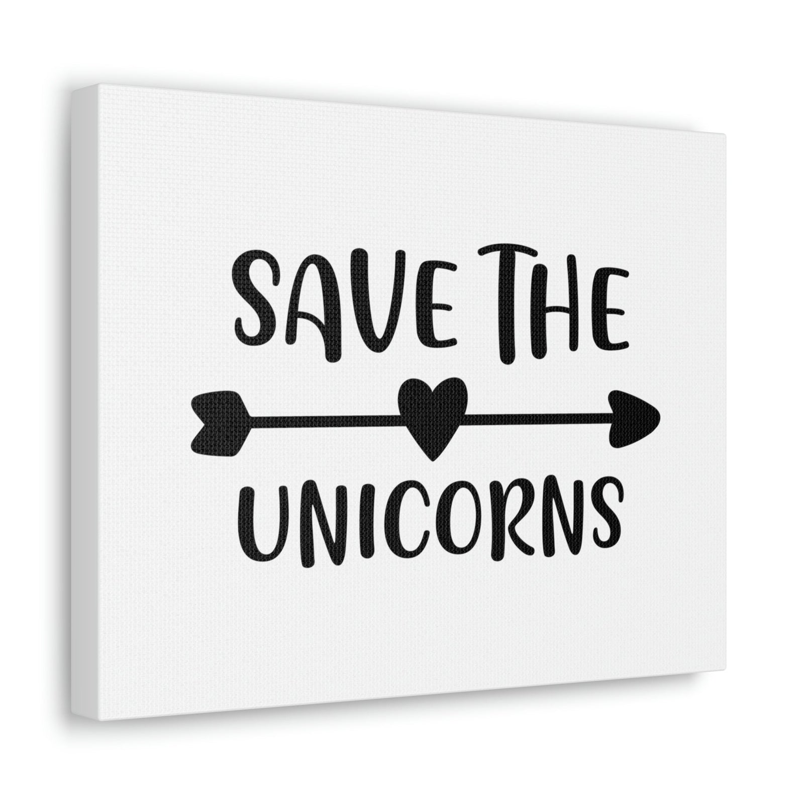 Scripture Walls Save The Unicorns Genesis 1:21 Christian Wall Art Print Ready to Hang Unframed-Express Your Love Gifts