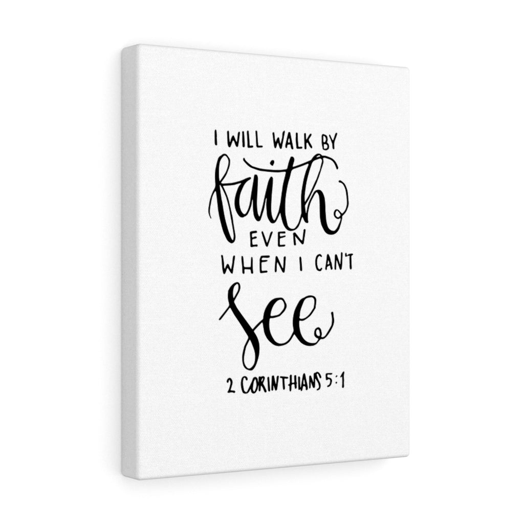 Scripture Walls See 2 Corinthians 5:1 Bible Verse Canvas Christian Wall Art Ready to Hang Unframed-Express Your Love Gifts