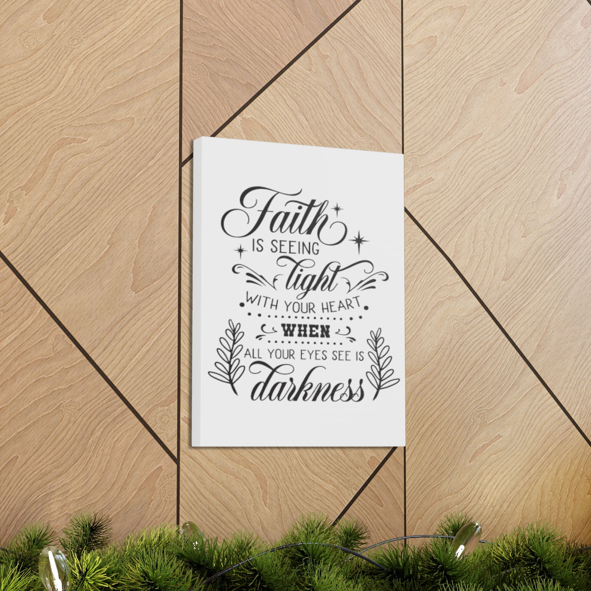 Scripture Walls Seeing Light Matthew 4:16 With Christian Wall Art Print Ready to Hang Unframed-Express Your Love Gifts