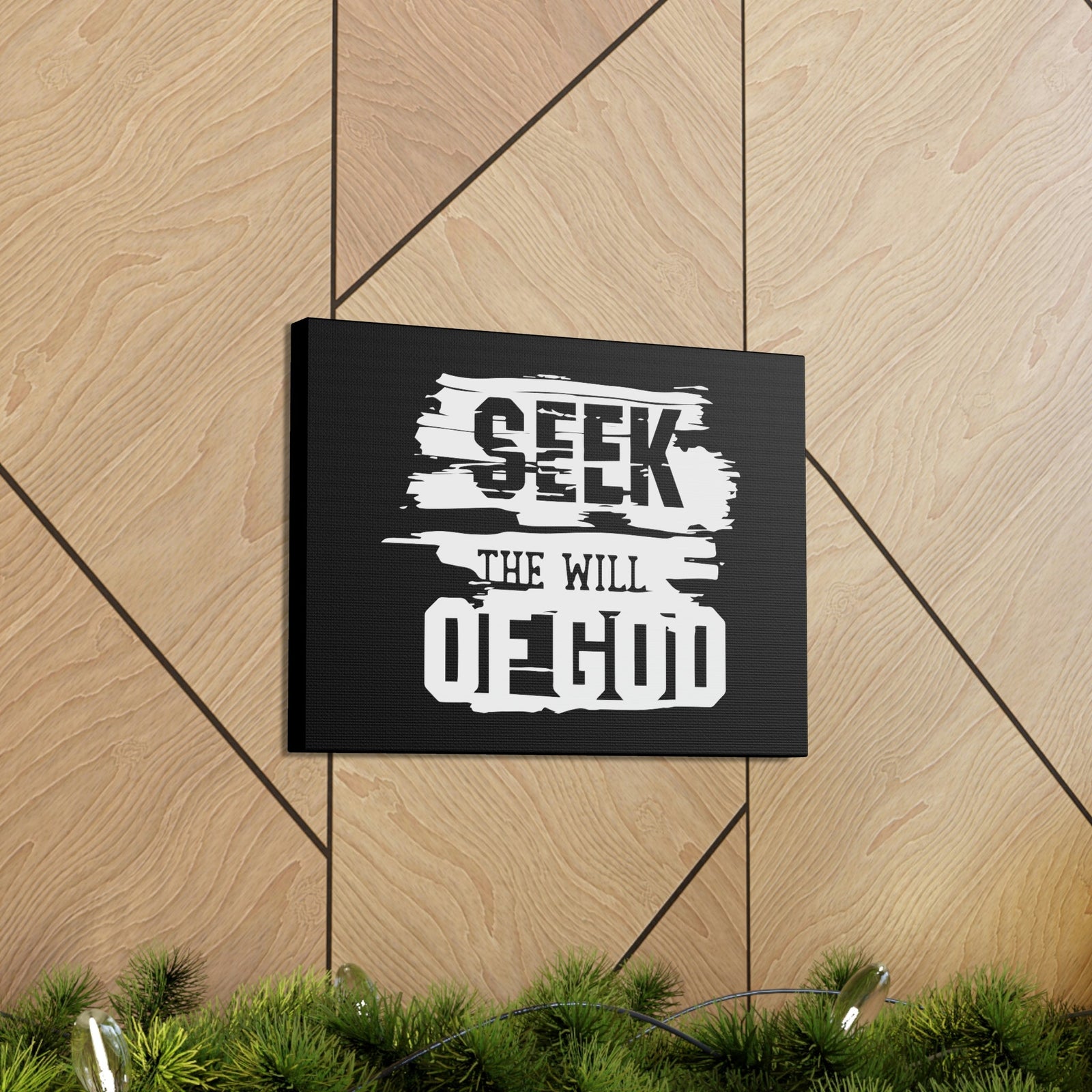 Scripture Walls Seek The Will Of God Matthew 6:33 Christian Wall Art Bible Verse Print Ready to Hang Unframed-Express Your Love Gifts