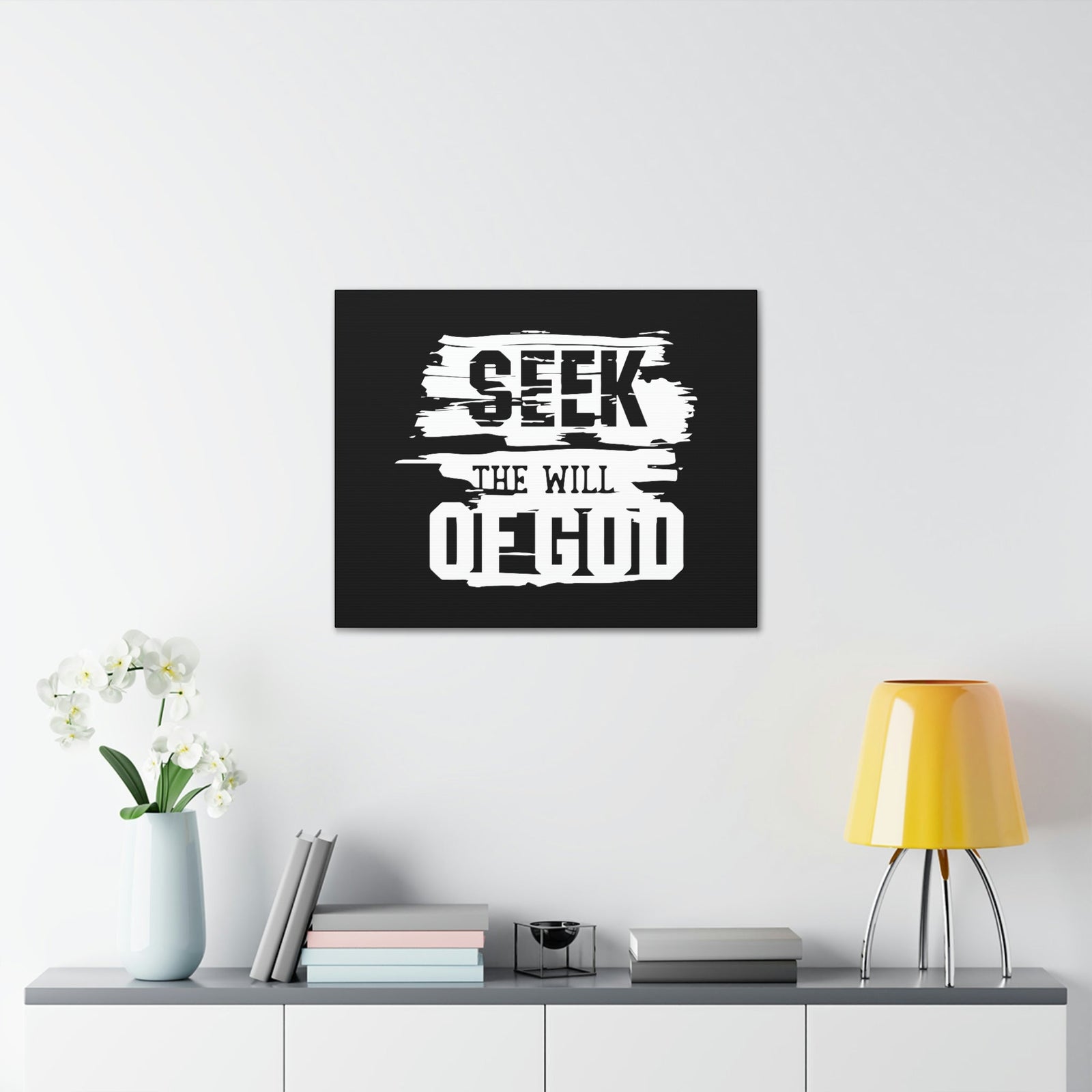 Scripture Walls Seek The Will Of God Matthew 6:33 Christian Wall Art Bible Verse Print Ready to Hang Unframed-Express Your Love Gifts