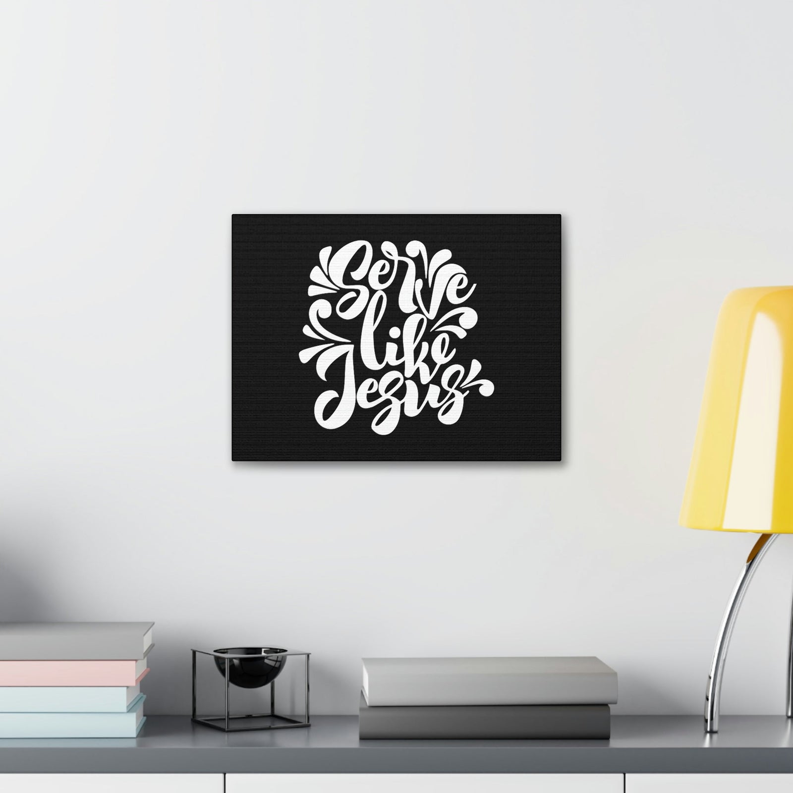 Scripture Walls Serve Like Jesus Mark 10:45 Christian Wall Art Bible Verse Print Ready to Hang Unframed-Express Your Love Gifts