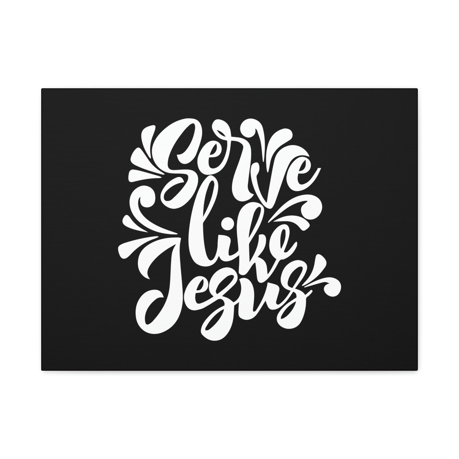 Scripture Walls Serve Like Jesus Mark 10:45 Christian Wall Art Bible Verse Print Ready to Hang Unframed-Express Your Love Gifts