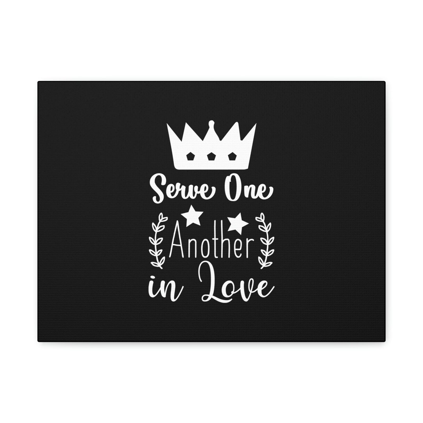 Scripture Walls Serve One Another In Love Ephesians 5:21 Christian Wall Art Bible Verse Print Ready to Hang Unframed-Express Your Love Gifts