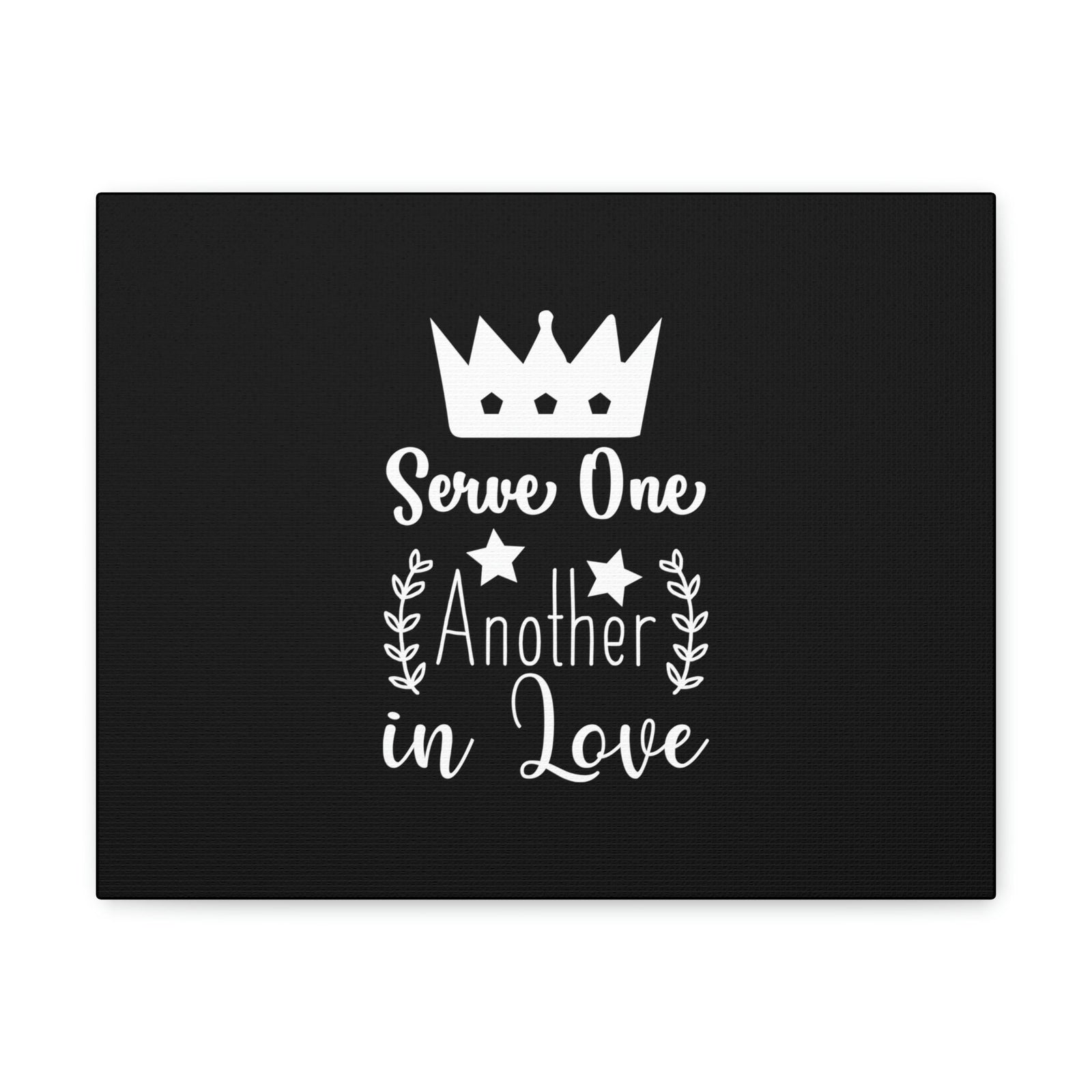 Scripture Walls Serve One Another In Love Ephesians 5:21 Christian Wall Art Bible Verse Print Ready to Hang Unframed-Express Your Love Gifts