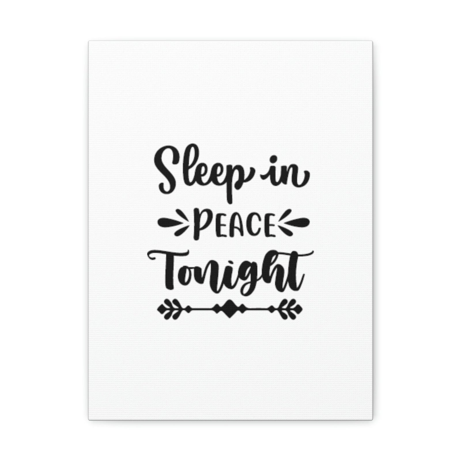 Scripture Walls Sleep In Peace Tonight Psalm 4:8 Christian Wall Art Bible Verse Print Ready to Hang Unframed-Express Your Love Gifts