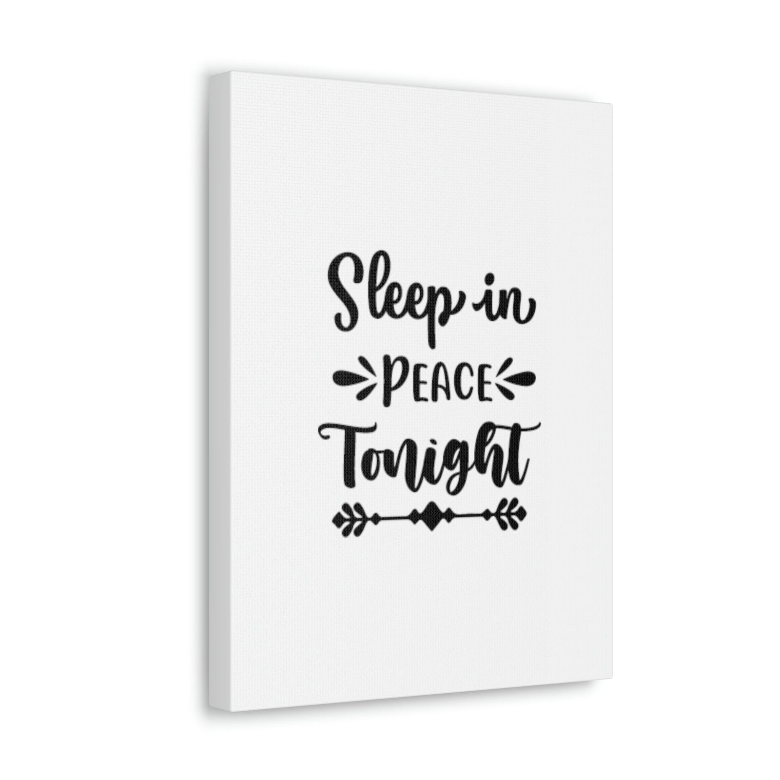 Scripture Walls Sleep In Peace Tonight Psalm 4:8 Christian Wall Art Bible Verse Print Ready to Hang Unframed-Express Your Love Gifts