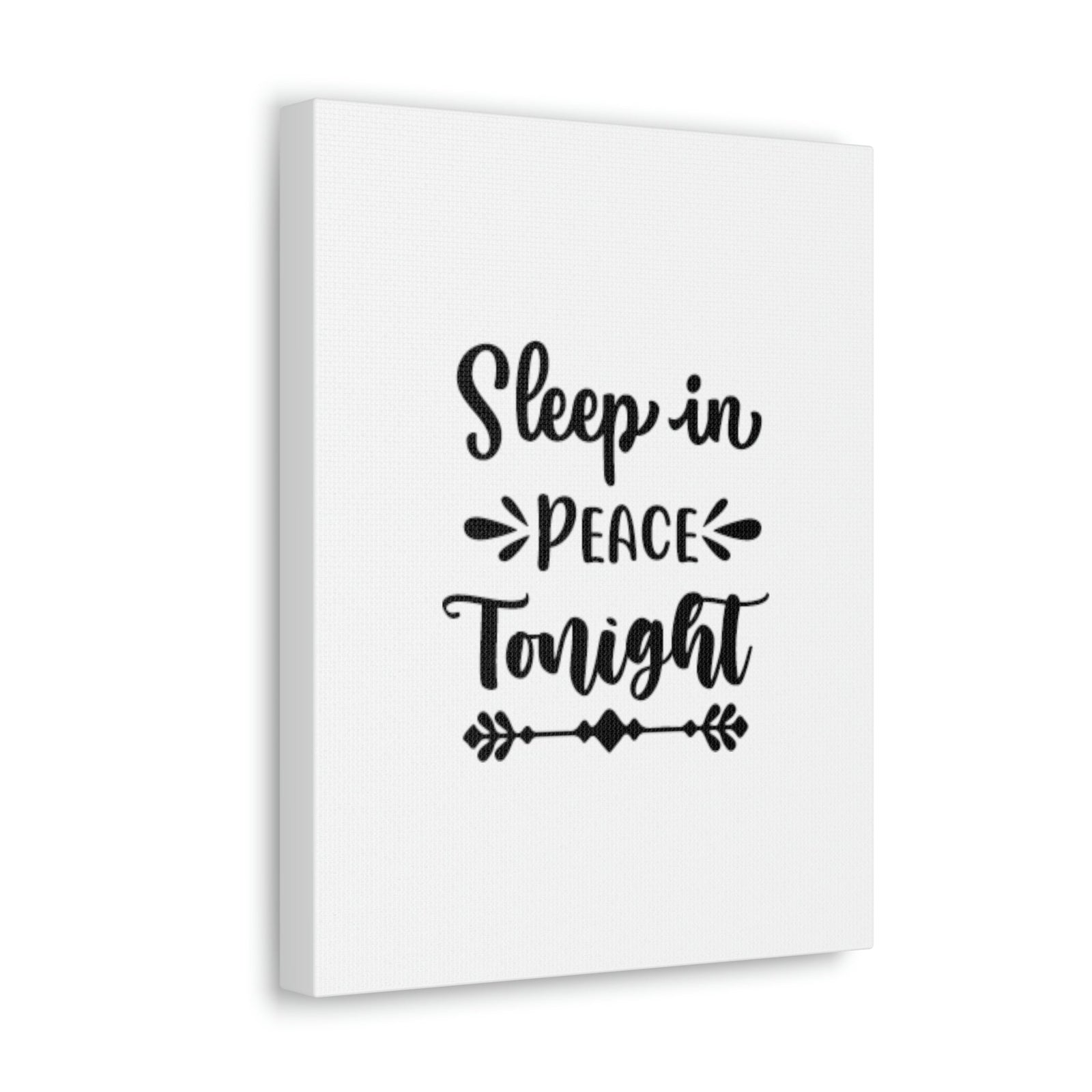 Scripture Walls Sleep In Peace Tonight Psalm 4:8 Christian Wall Art Bible Verse Print Ready to Hang Unframed-Express Your Love Gifts