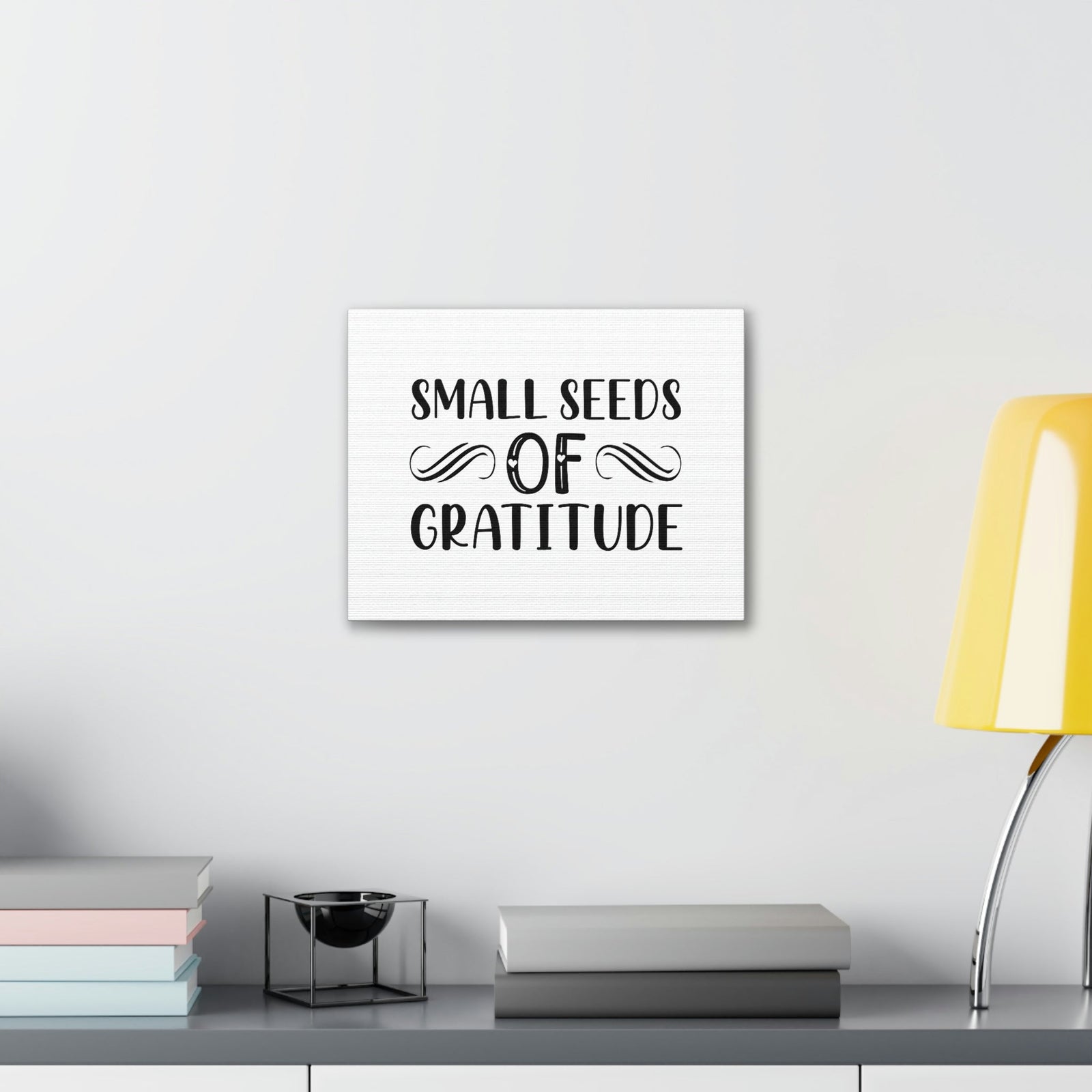 Scripture Walls Small Seeds Of Gratitude Colossians 3:17 Christian Wall Art Bible Verse Print Ready to Hang Unframed-Express Your Love Gifts