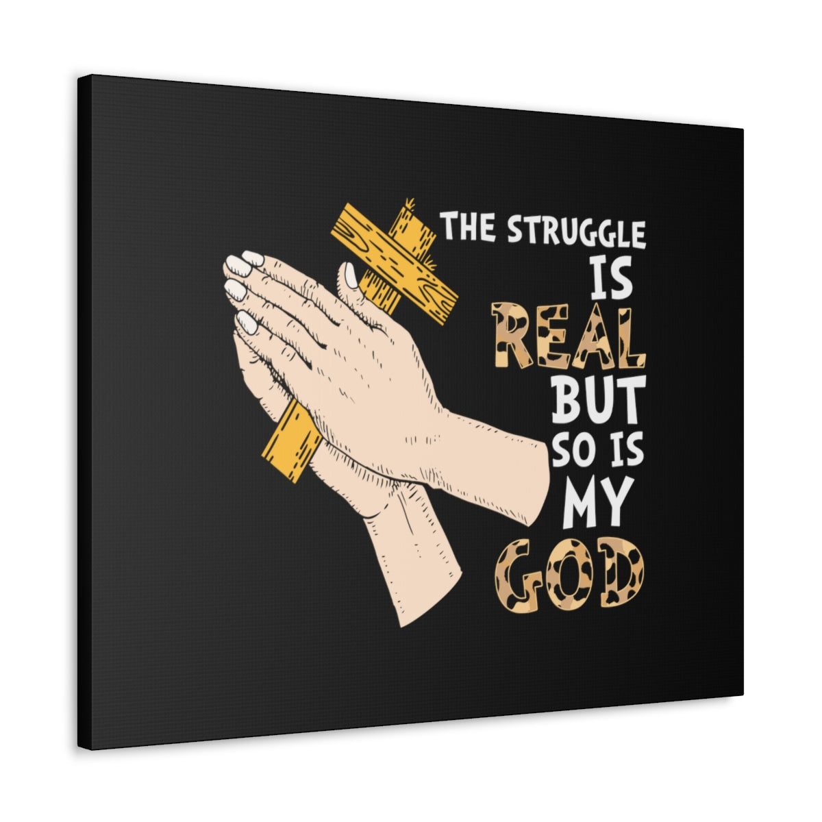 Scripture Walls So Is My God Philippians 4:11-13 Christian Wall Art Bible Verse Print Ready to Hang Unframed-Express Your Love Gifts